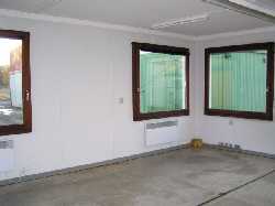 Innenansicht: Fenster, E-Heizung