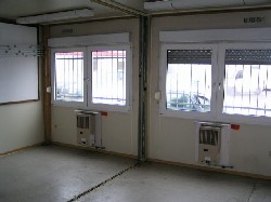 Innenansicht 1: Doppelb&uuml;ro, Fenster, Gasheizung