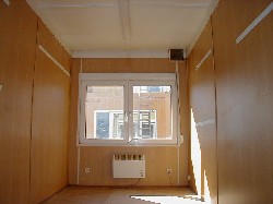 Innenansicht 1: Fenster, E-Heizung, Sicherung